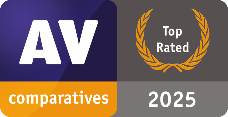 AV-Comparatives Top Rated 2025
