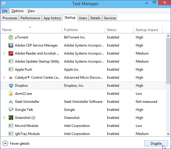 windows 10 slow startup
