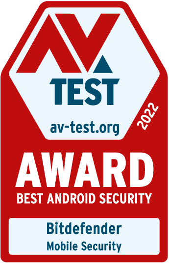 AV-TEST Best Android Security award